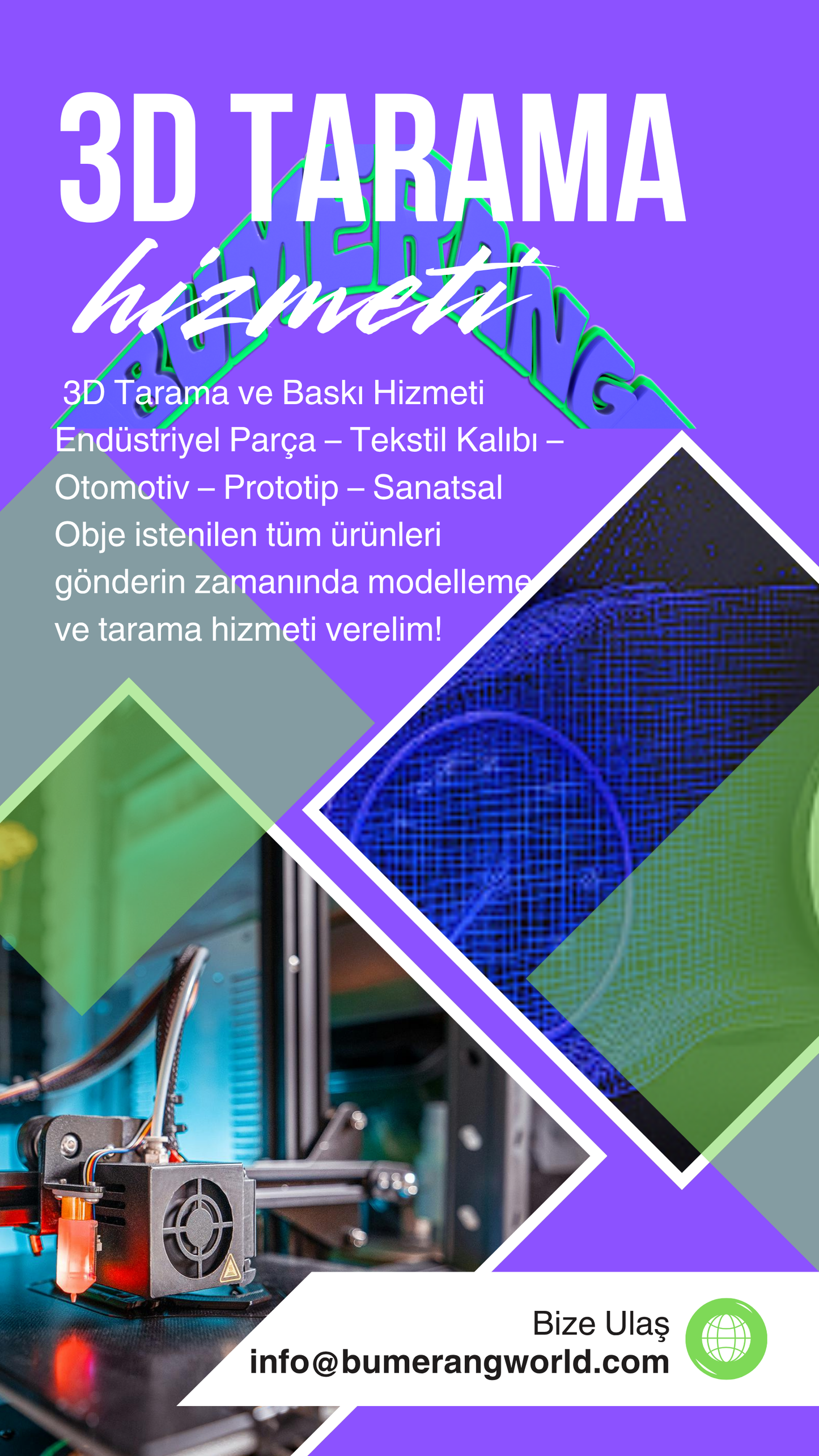 3D TARAMA HİZMETİ